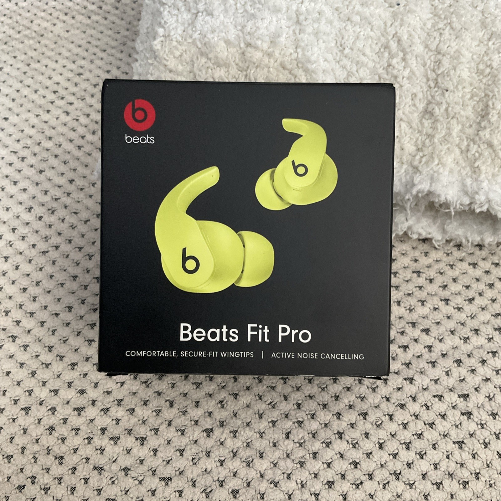 New Sealed Beats Fit Pro True Wireless Noise Cancelling Earbuds – Volt Yellow