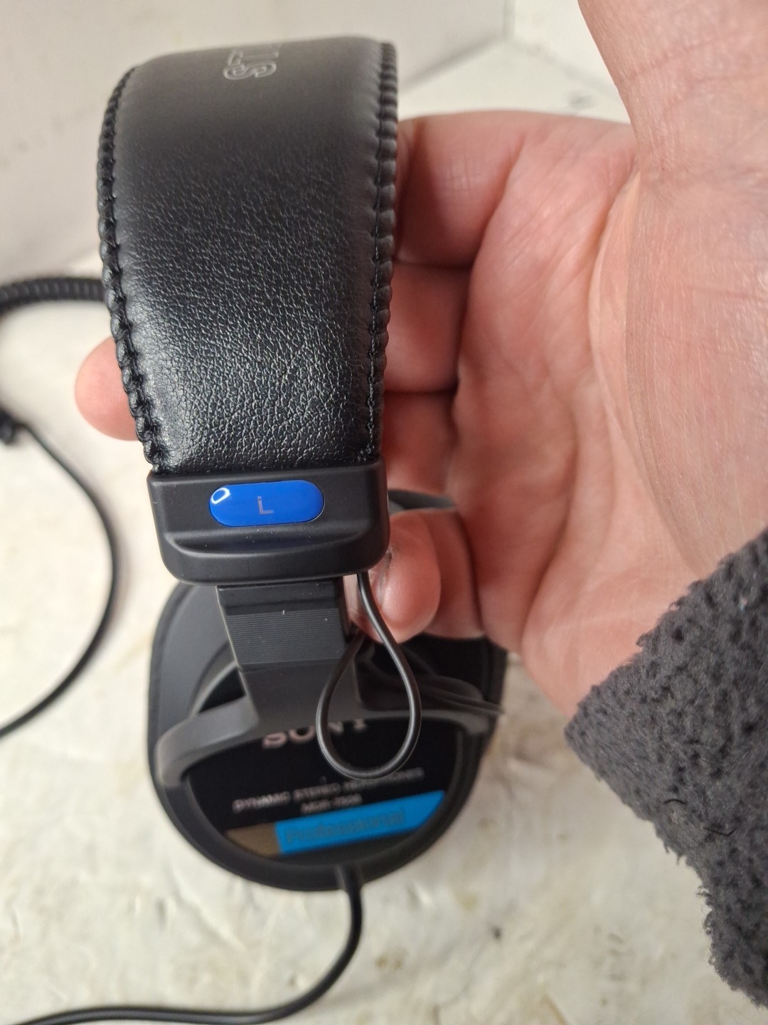 Sony MDR-7506 Sound Monitor Headphones (Black) Bag And Jack Excellent Condition