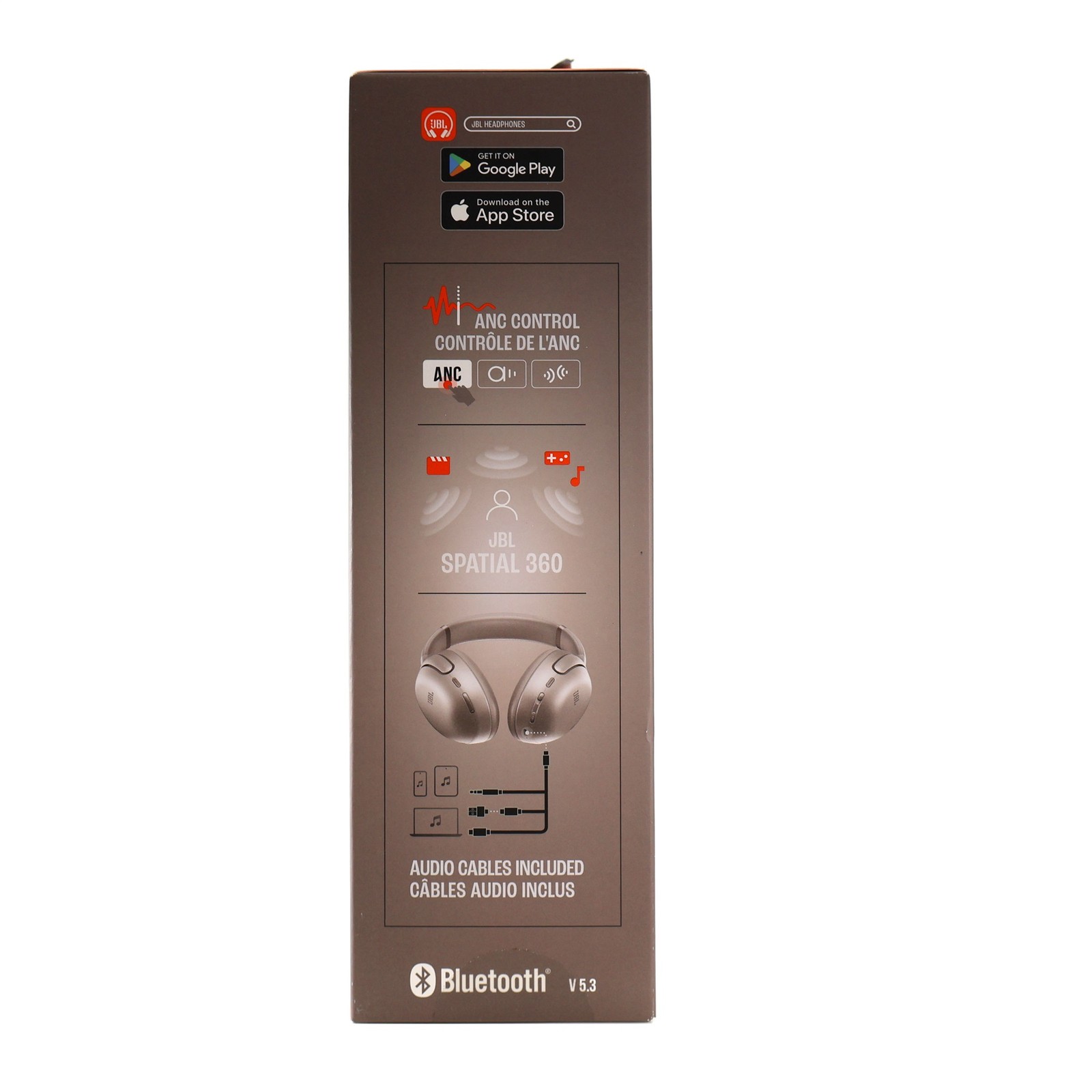 JBL Tour One M3 Wireless Over-Ear Noise Cancelling Headphones – Latte