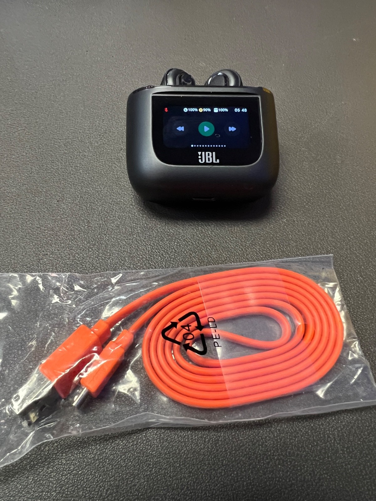 JBL Tour Pro 2 True Wireless Bluetooth In-Ear Headphones – Black-DAMAGED