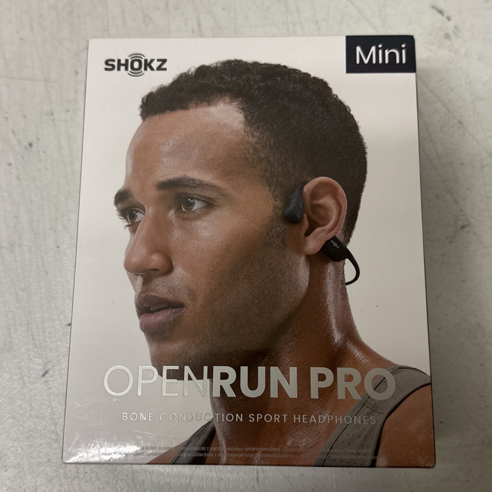 SHOKZ OpenRun Pro Bluetooth Bone Conduction Headphones -Black (Brand New) SEALED