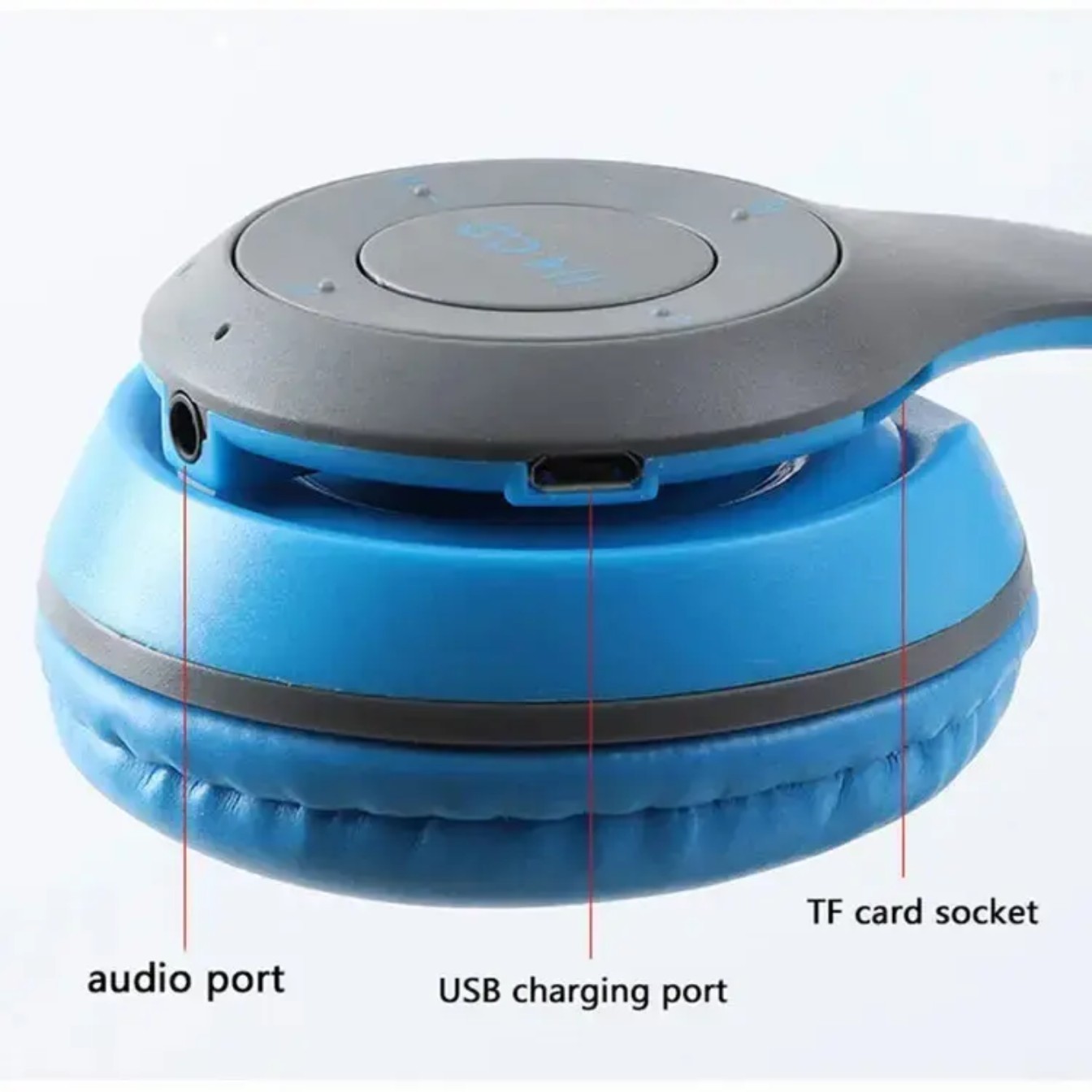 P47 Bluetooth over the ear Gaming Headphone Bundle With smartwatch
