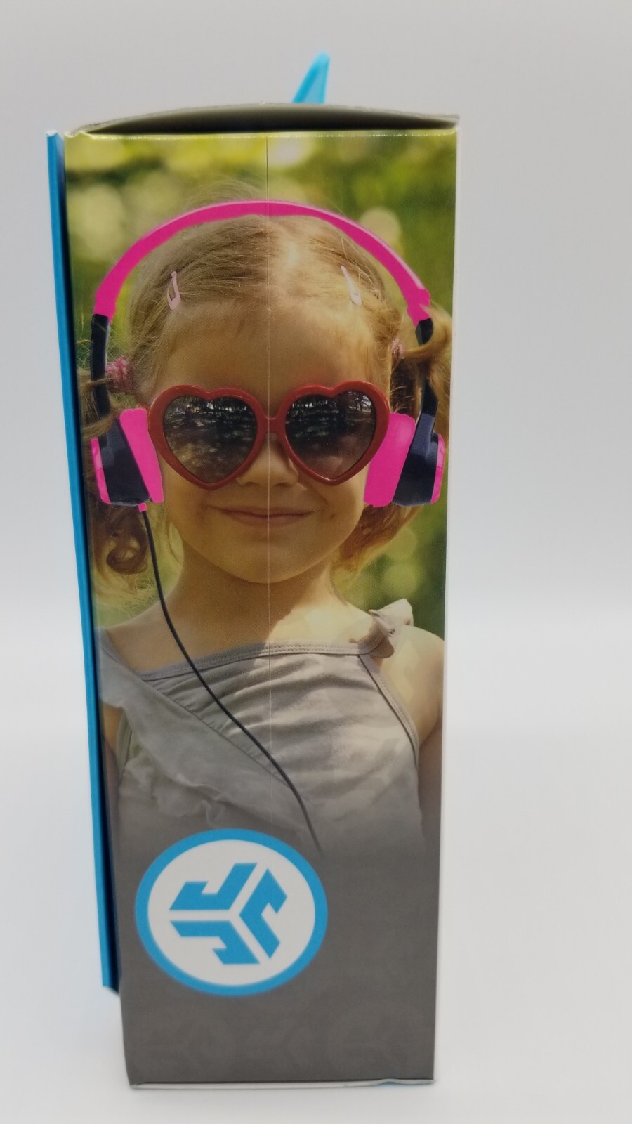 JLAB JBuddies Kids Folding On Ears Padded Volume Limiting Wired Headphones Pink