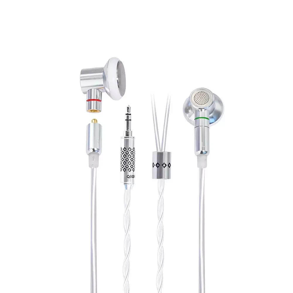 QIGOM S30 Ice Soul Grass 14.8MM Driver 32Ω 112dB 3.5/4.4mm HIFI Earphones