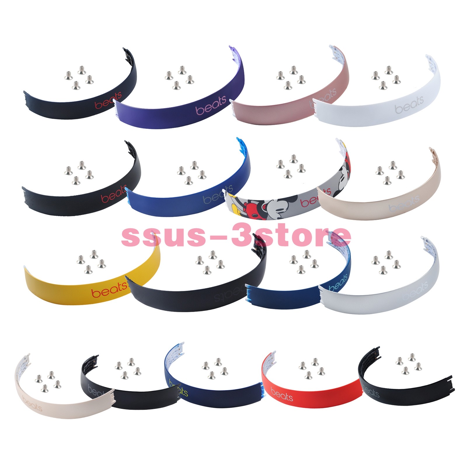 For Beats SOLO 3 Wireless Headband Replacement – 1pc Dre 3.0 Parts