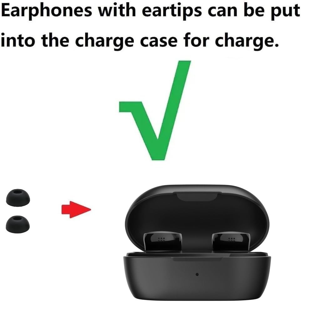 JNSA Bose QC Earbuds White S/M/L Tips 6 Pairs