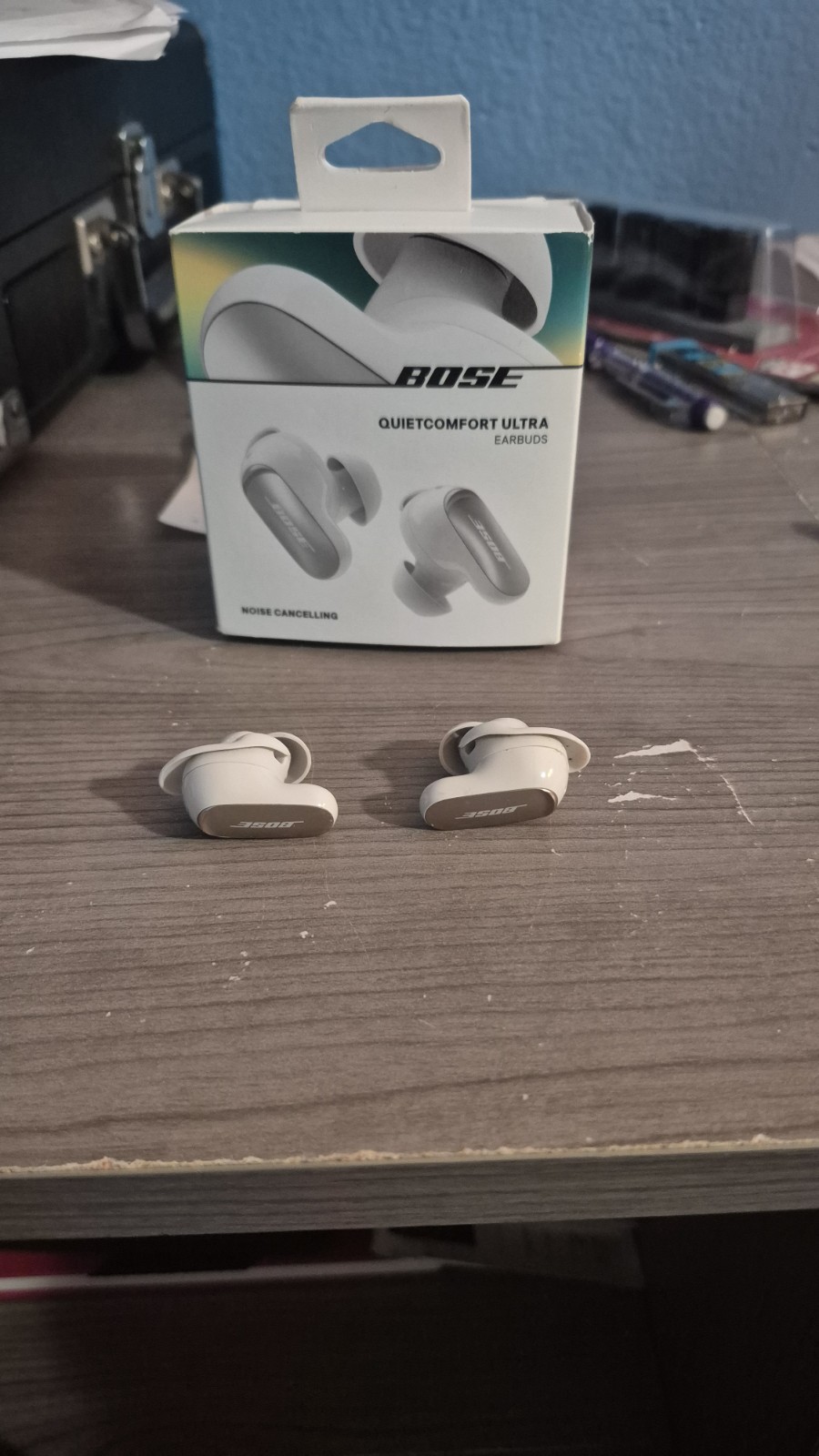 Bose QuietComfort Ultra Earbuds Noise Cancelling Wireless Bluetooth USB-C White