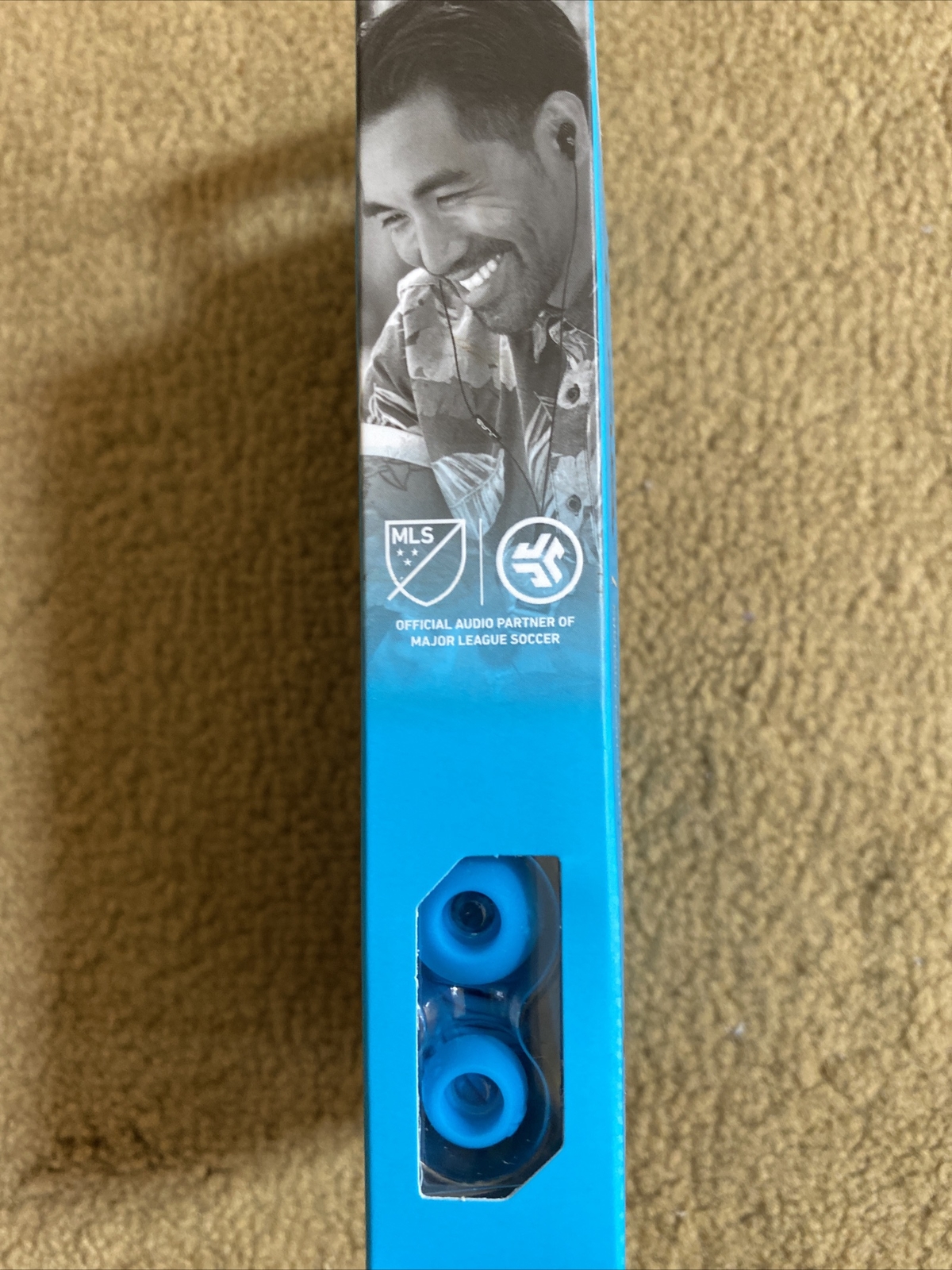 2 JLab Audio JBUDSPRO Signature Earbuds Blue/Pink Free Shipping