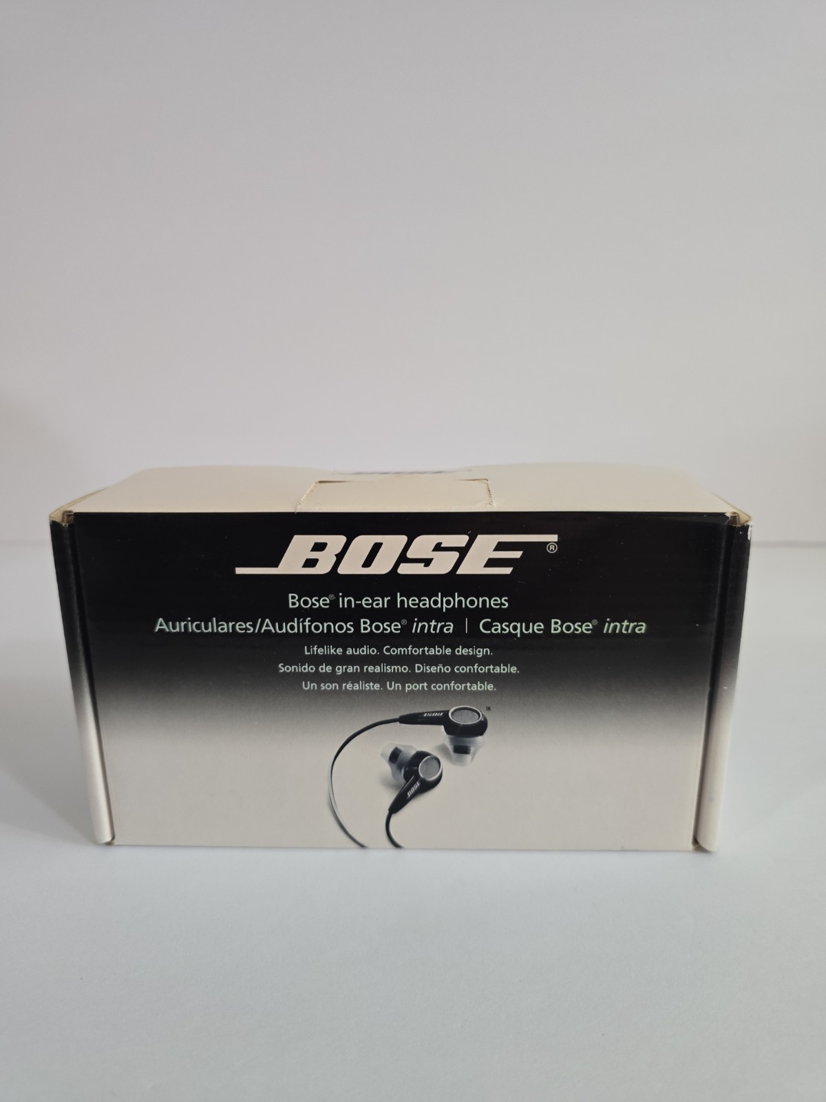 Bose In-Ear Headphones Model BW-1 Wired Earbuds Black BRAND NEW SEALED 306738-00
