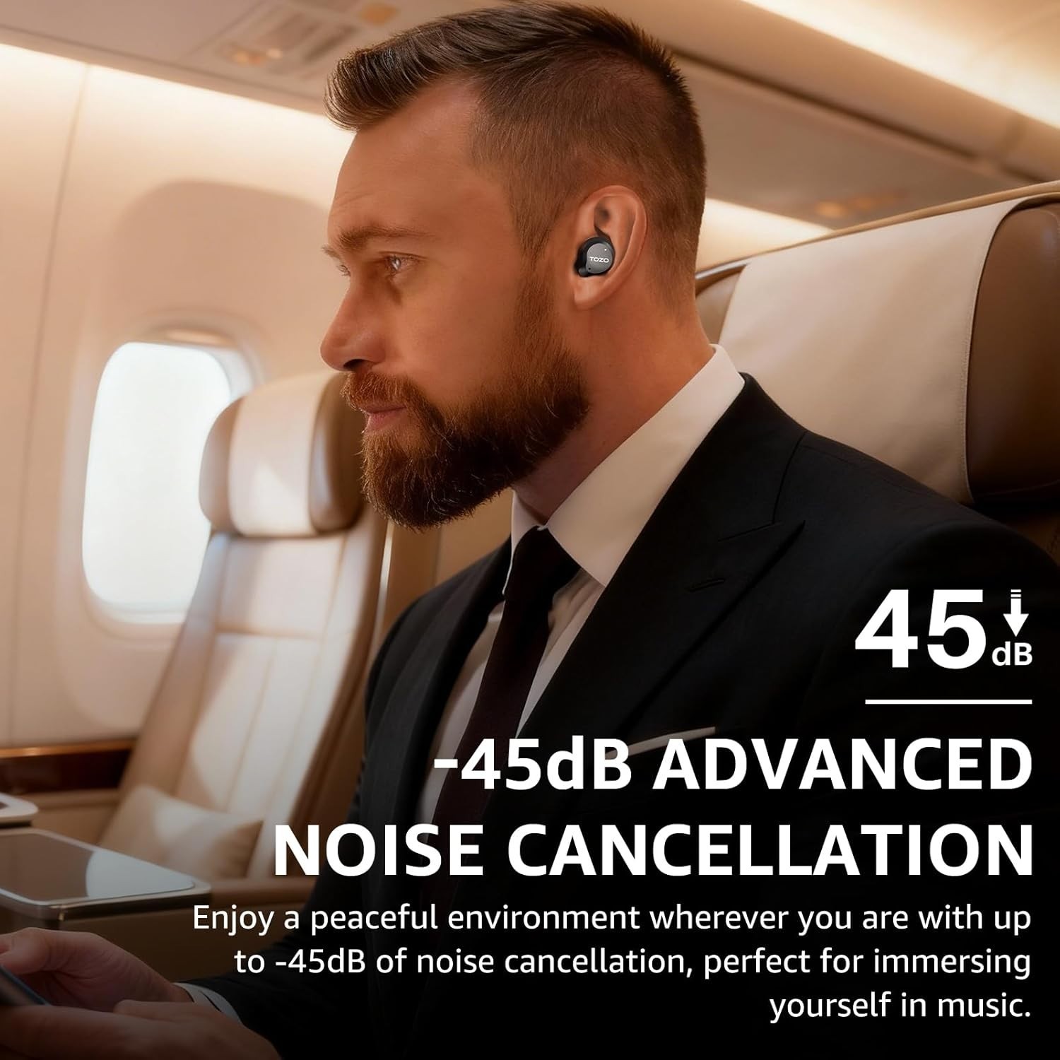Bluetooth 5.3 NC9 Earbuds – 6 Microphones for Clear Calls & 32 EQ Options