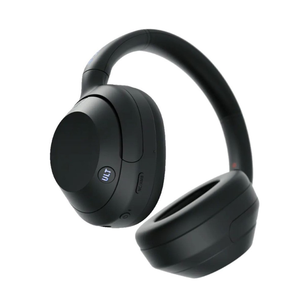 Sony ULT WEAR Wireless Noise Cancelling Headphones (Black) with Clip-On Light
