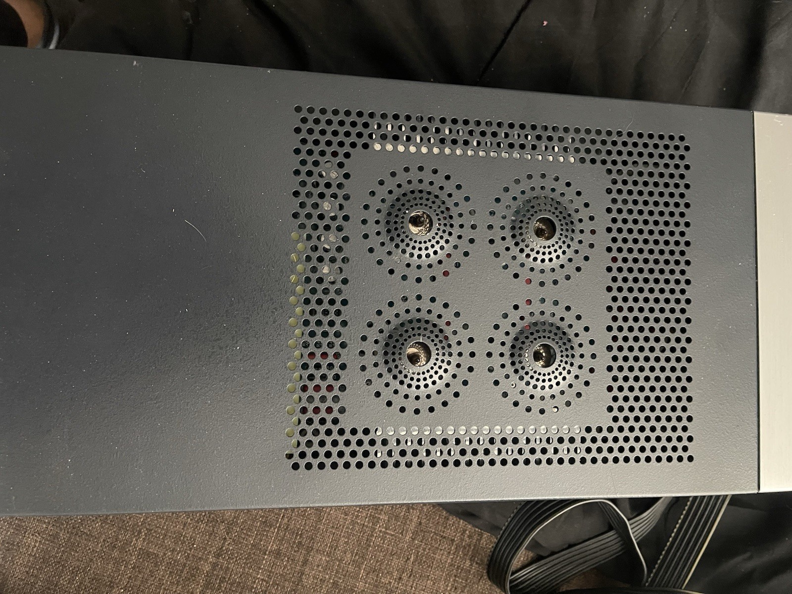 Stax SR009s and Stax SRM007ta (mjolnir audio upgraded) electrostatic headphones