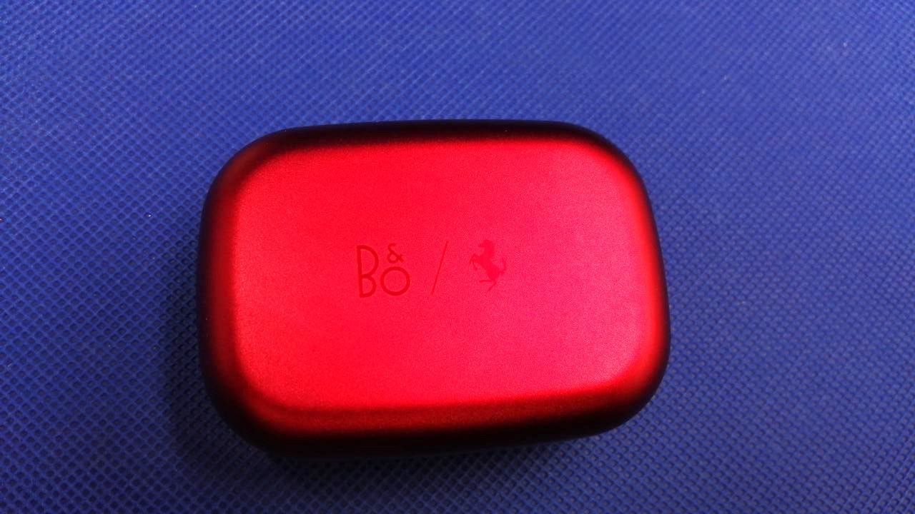 Bang & Olufsen Beoplay EX Ferrari Edition Red Wireless Earphones with box