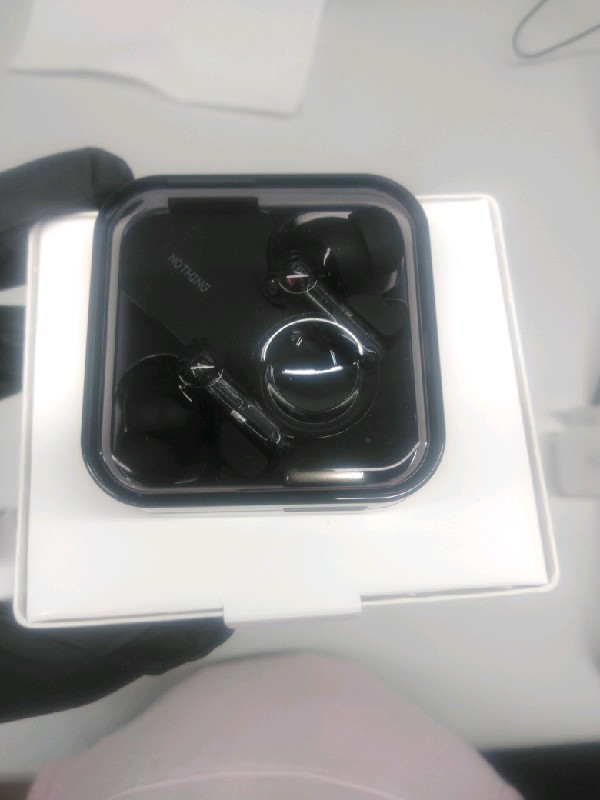 Nothing Ear Wireless Earbuds Black 45dB Hybrid Smart (ANC) Hi-Res Audio In-Ear