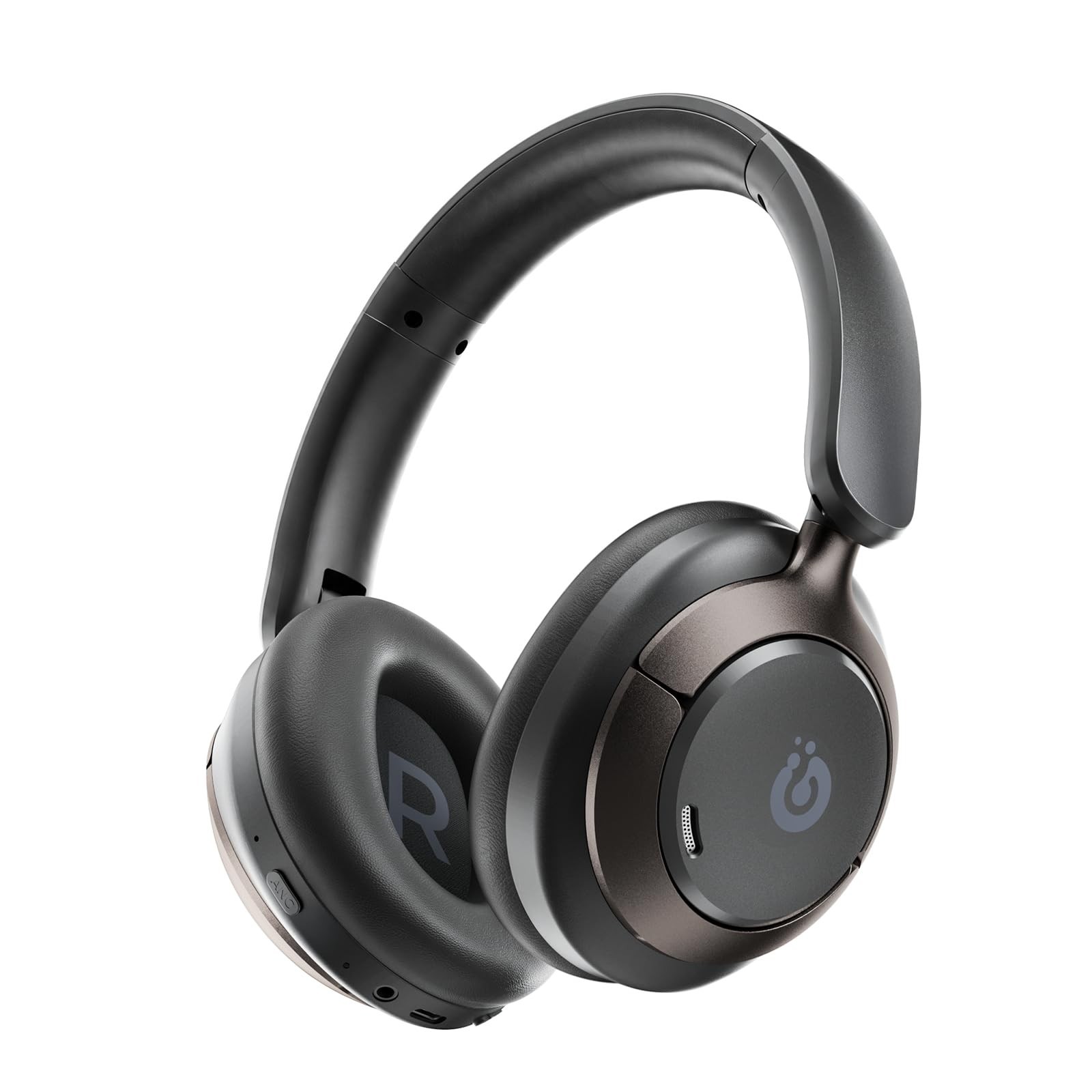 Boean Active Noise Cancelling Headphones, Bluetooth 6.0 Wireless Over Ear Headph