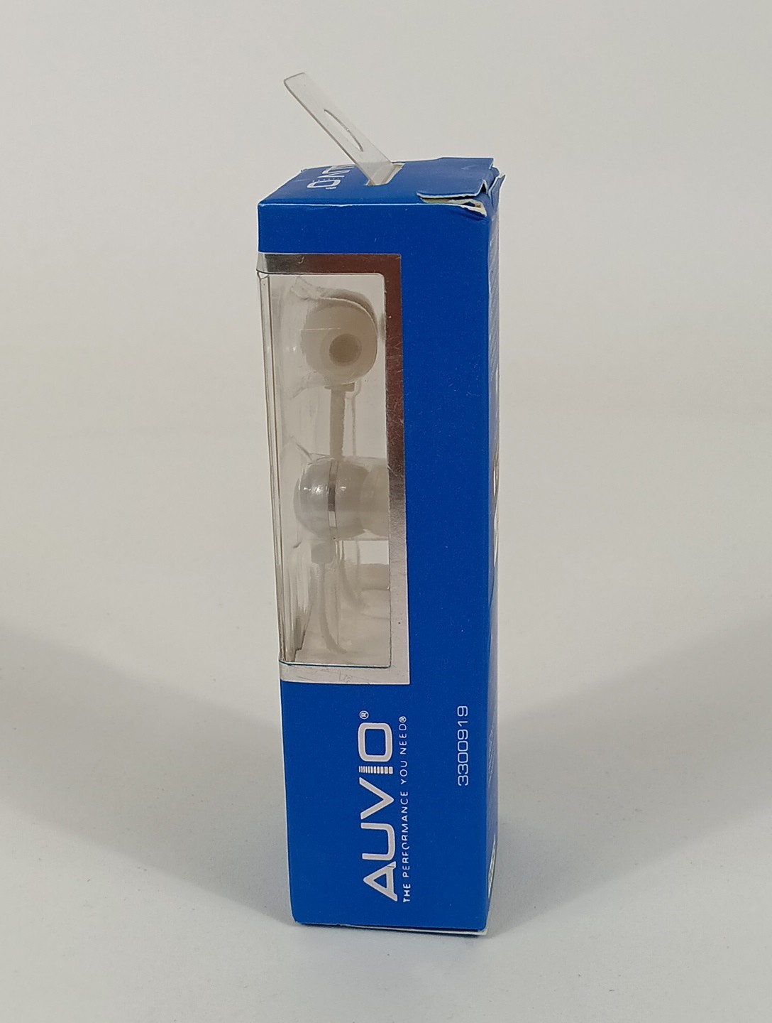 Radioshack AUVIO White Wired Stereo Earbuds W/ Flat Cable 3.5mm Jack No Mic