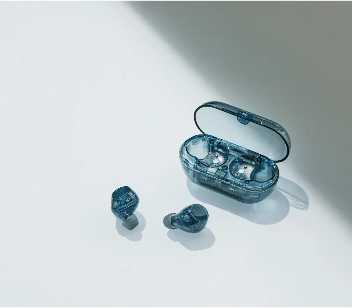 Genuine Sony WF-C710N/L Truly Wireless Noise-Canceling Earbuds Glass Blue B