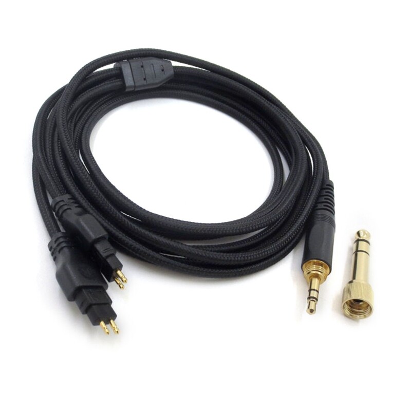 3.5/6.35mm Earphone Cable Upgrade Cable for Sennheiser-HD580 HD600 HD650 HD660S