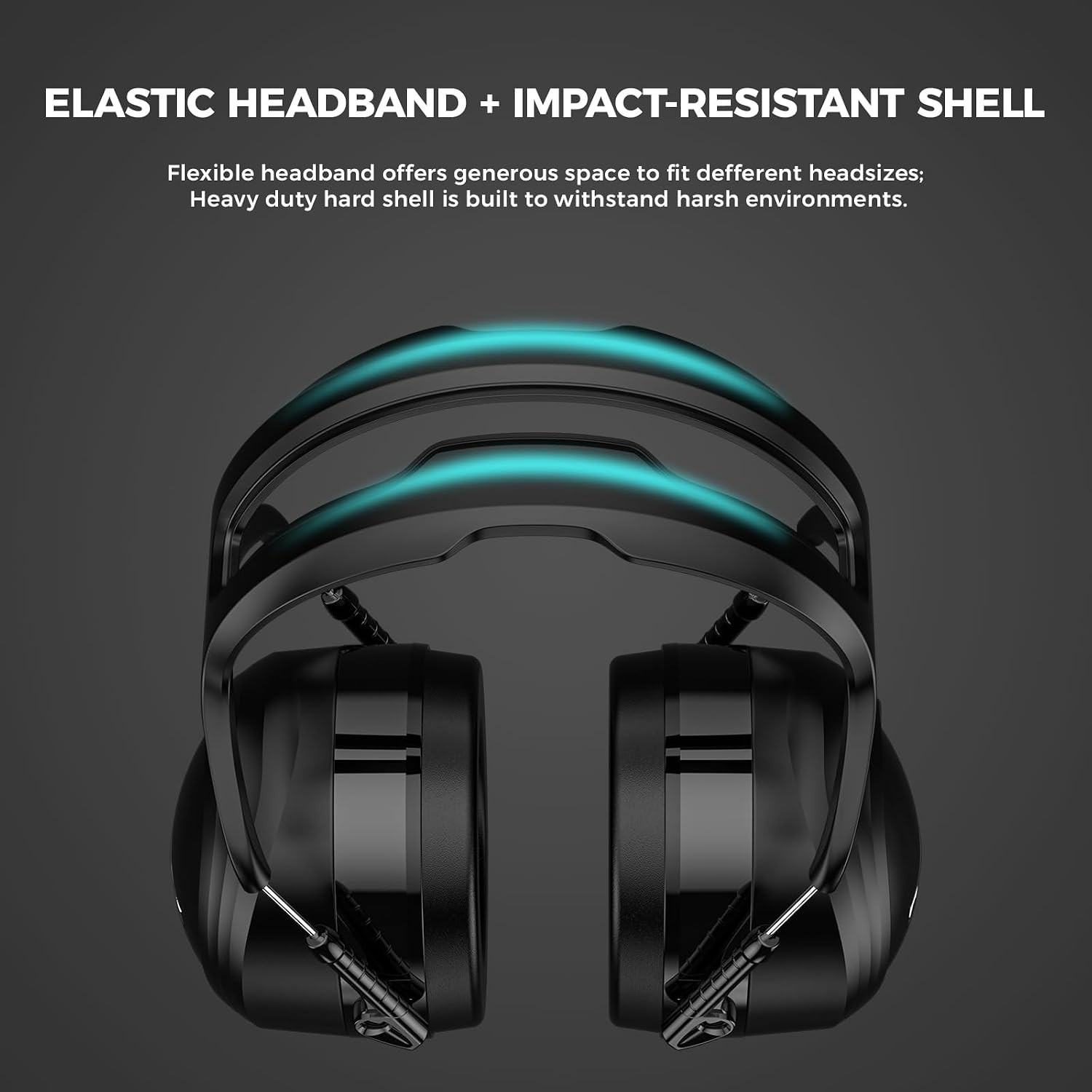 Extra Large Noise Cancelling Headphones SNR 37dB | Ultimate Hearing Protection