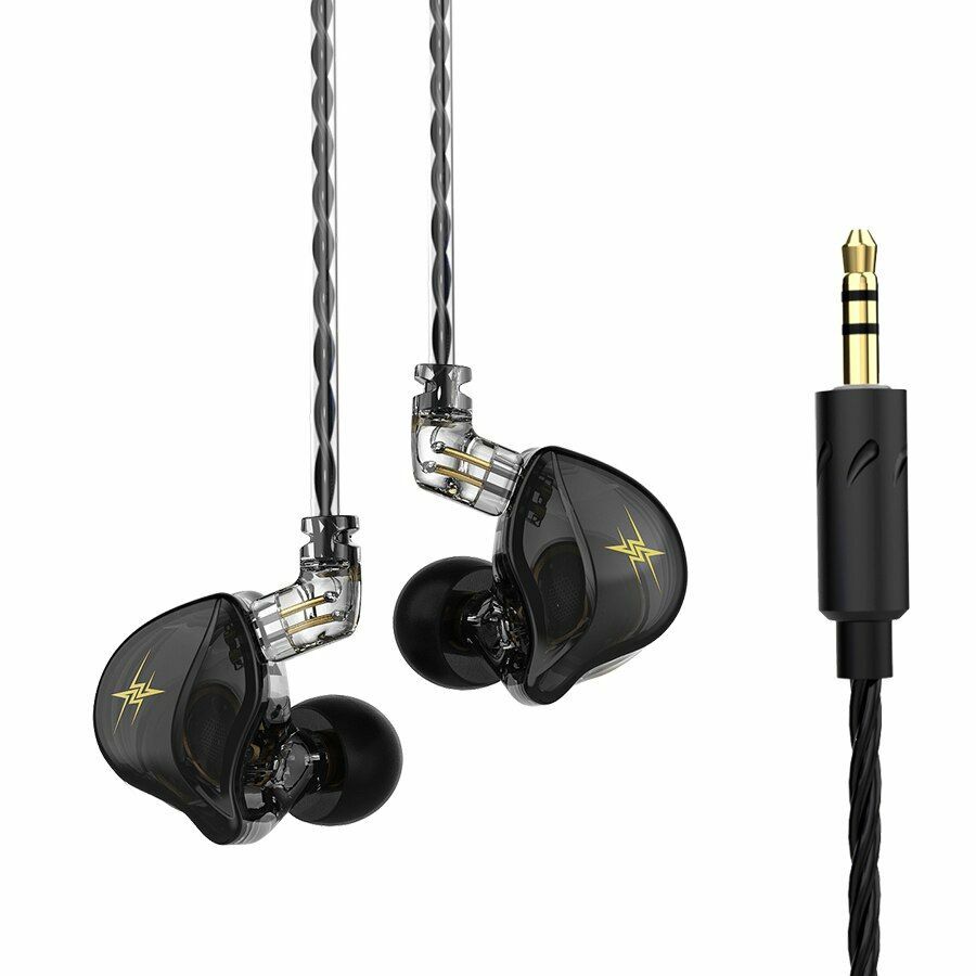 QKZ ZXT 1DD 10mm Composite Magnetic Dynamic Driver HiFi in-Ear Earphone LUX