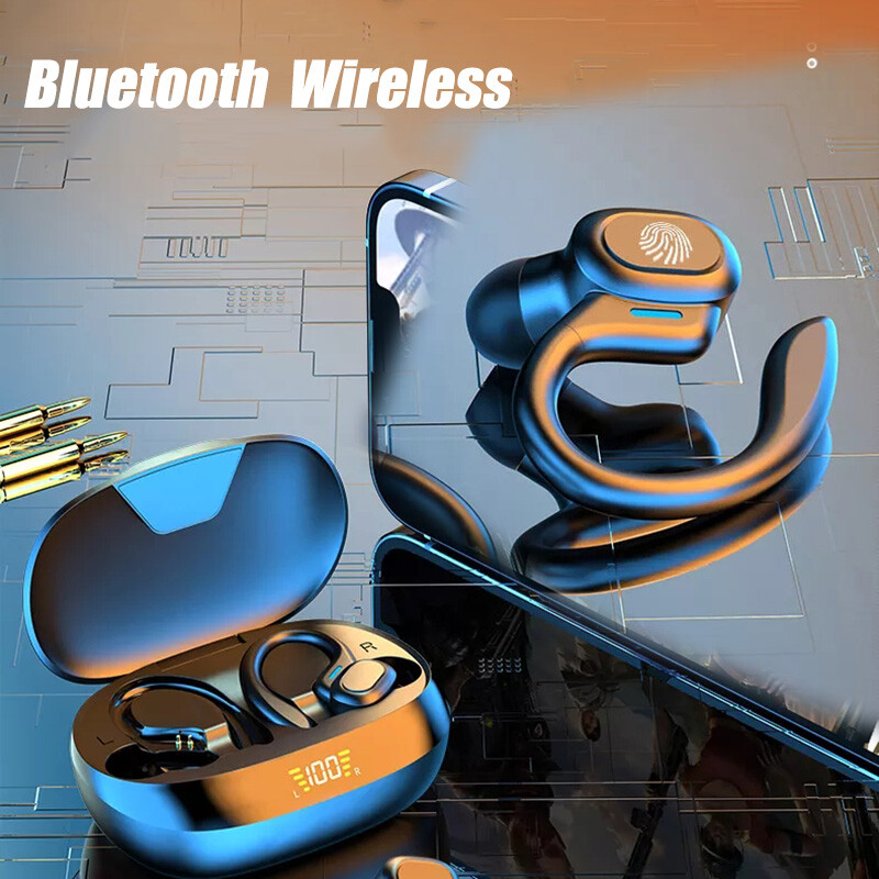 Wireless Bluetooth Earphones Sports Headphones Ear Hook Running Earbuds Headset