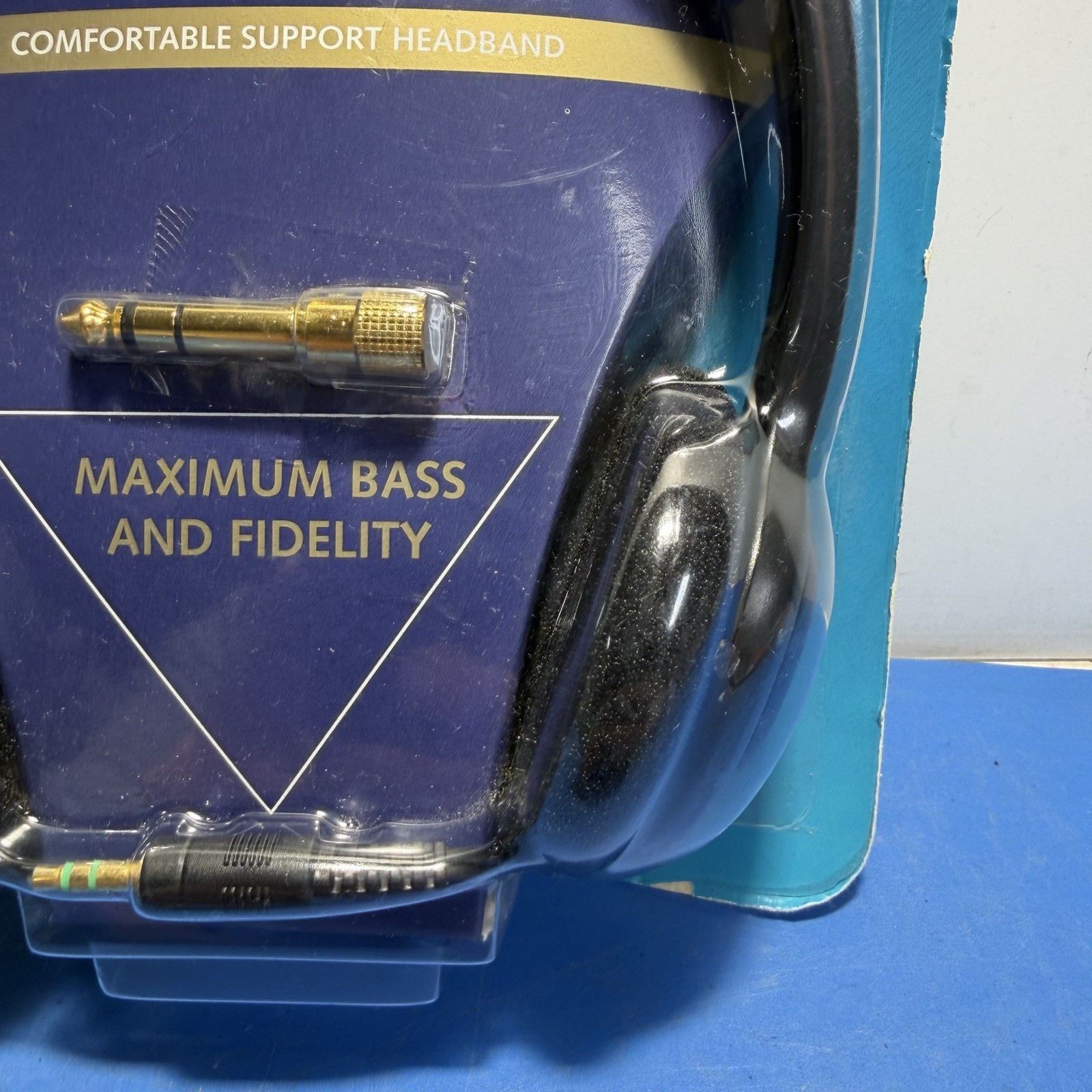 Vintage Labtec LT-810 Stereo Headphones NEW Sealed Old School