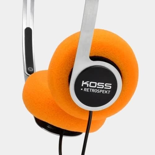 Comfortable 1.6 Inch Orange Earpads for Koss Porta Pro – 3 Pairs Included