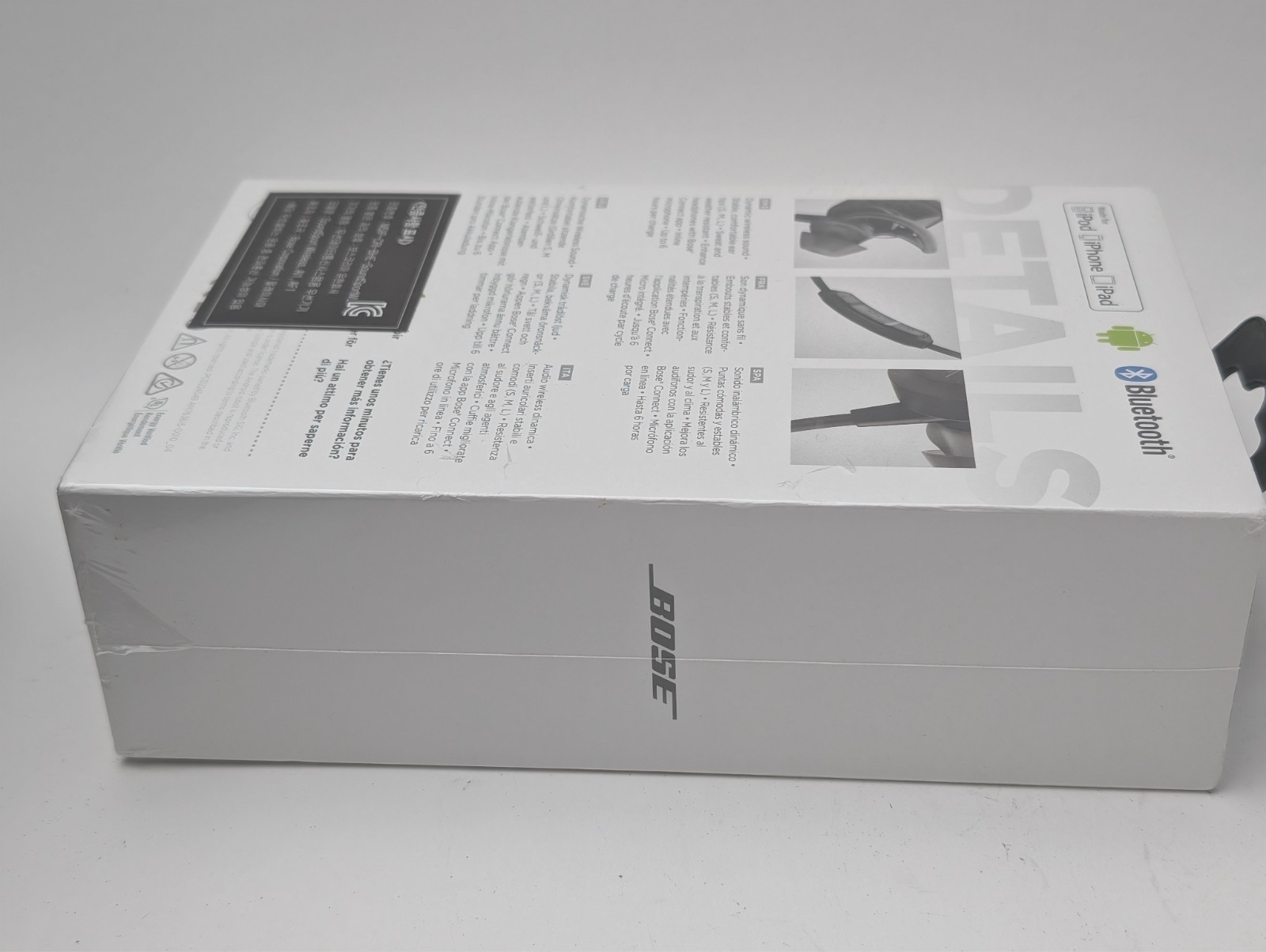 Bose SoundSport Wireless In-Ear Bluetooth Headphones Black Factory Sealed Black