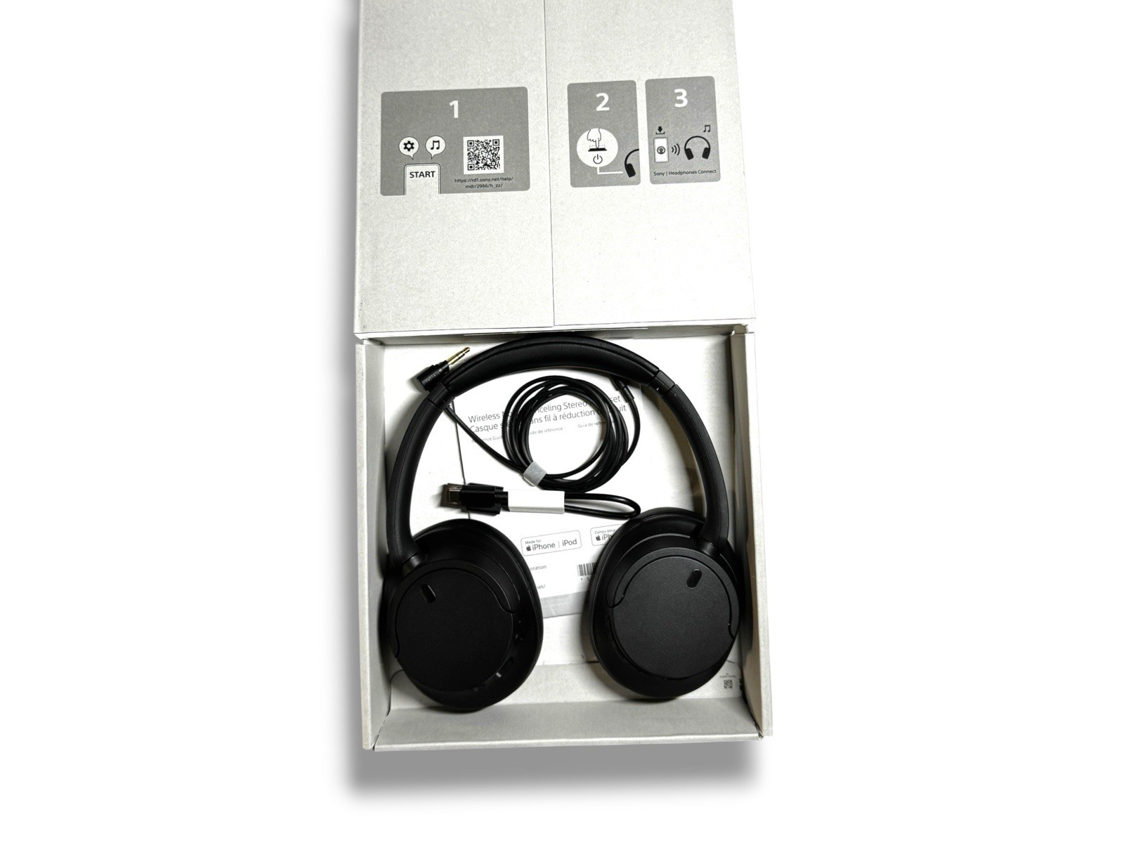 Sony WH-CH720N Wireless Noise Canceling Headphones Black Bluetooth