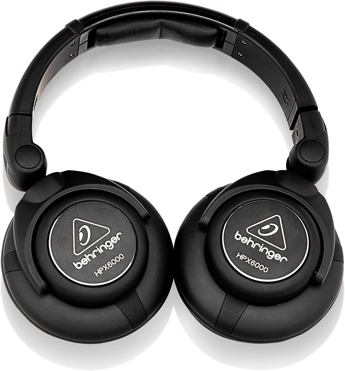 Pro DJ Headphones with Retractable Cable and Gold Adapter