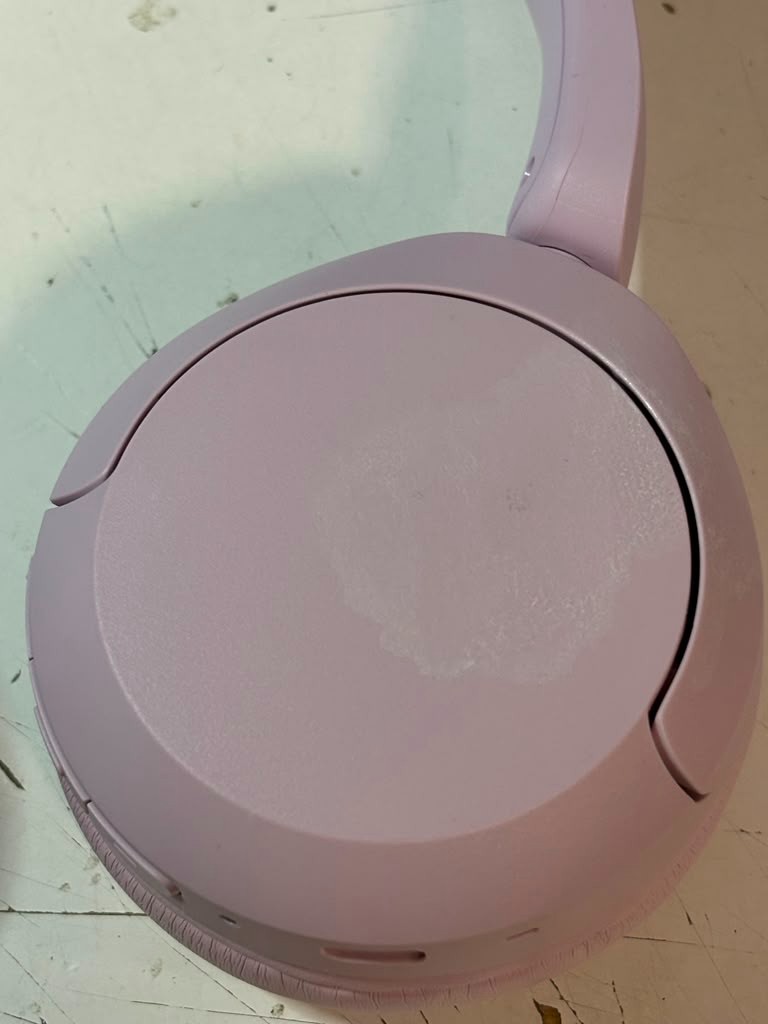 Used Sony WH-CH520 Wireless On-Ear Headphones Pink (Acceptable)