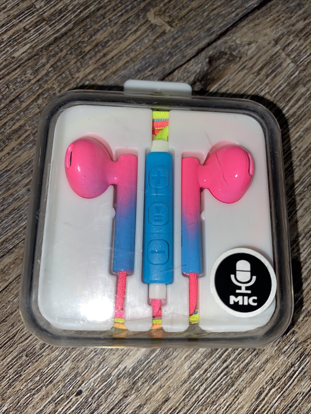 Claire’s Ear Buds Style Headphones w/ Mic Audio Jack 3.5mm Stereo