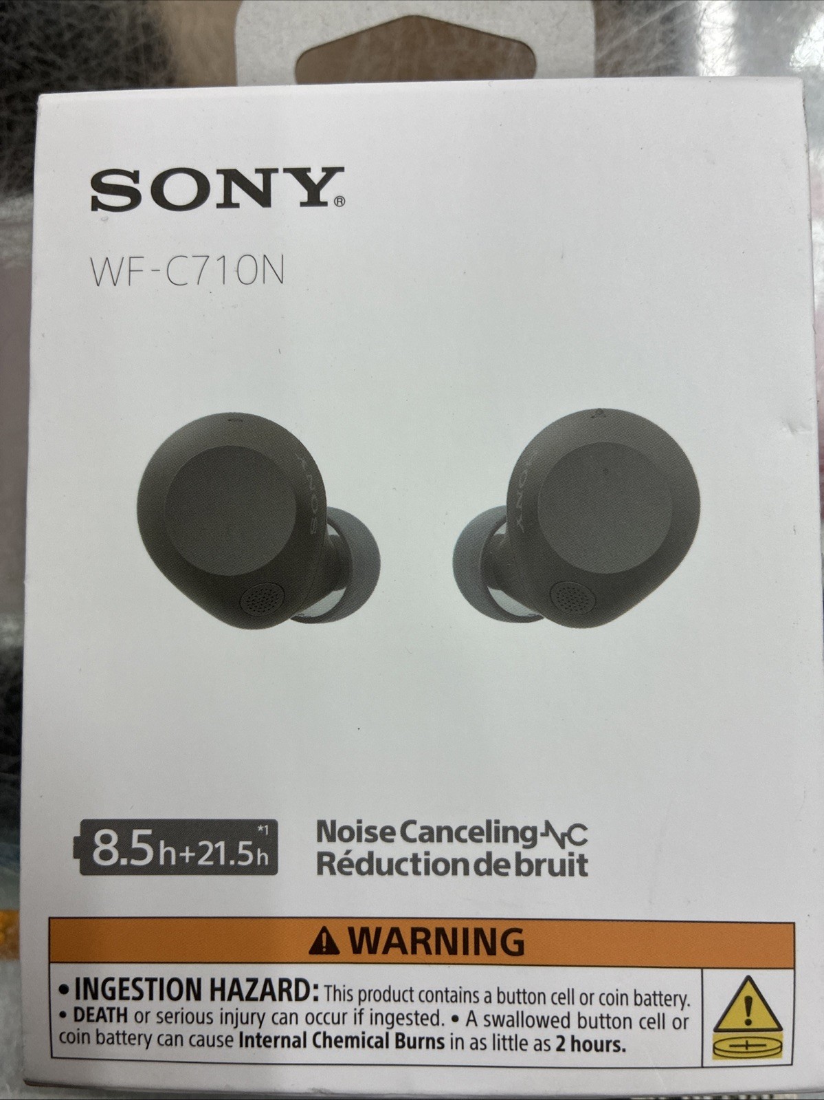 Brand New Sealed Sony WF-C710N Truly Wireless Noise-Canceling Earbuds Black New