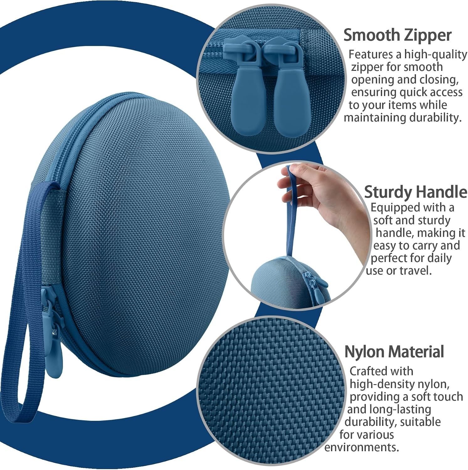 for Beats Studio Pro / Studio3 / Solo4 / Solo3 Headphones, Hard Travel Case C…
