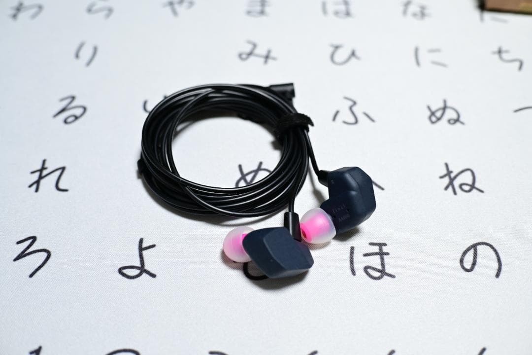 Final Audio A4000 In-Ear Earphones Earbuds Headphones w/ Box Used Japan