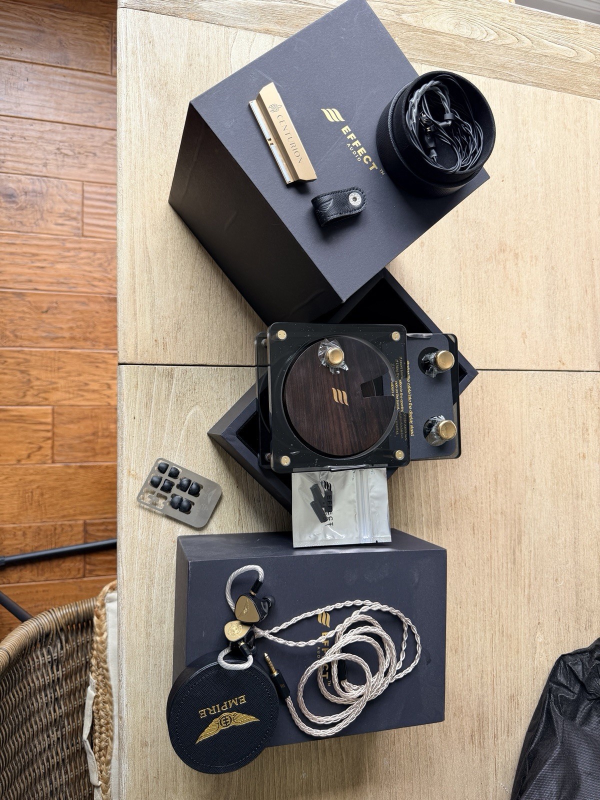 Empire Ears Raven Launched Edition V2 IEM Earphones + Centurion Cable Limited Ed