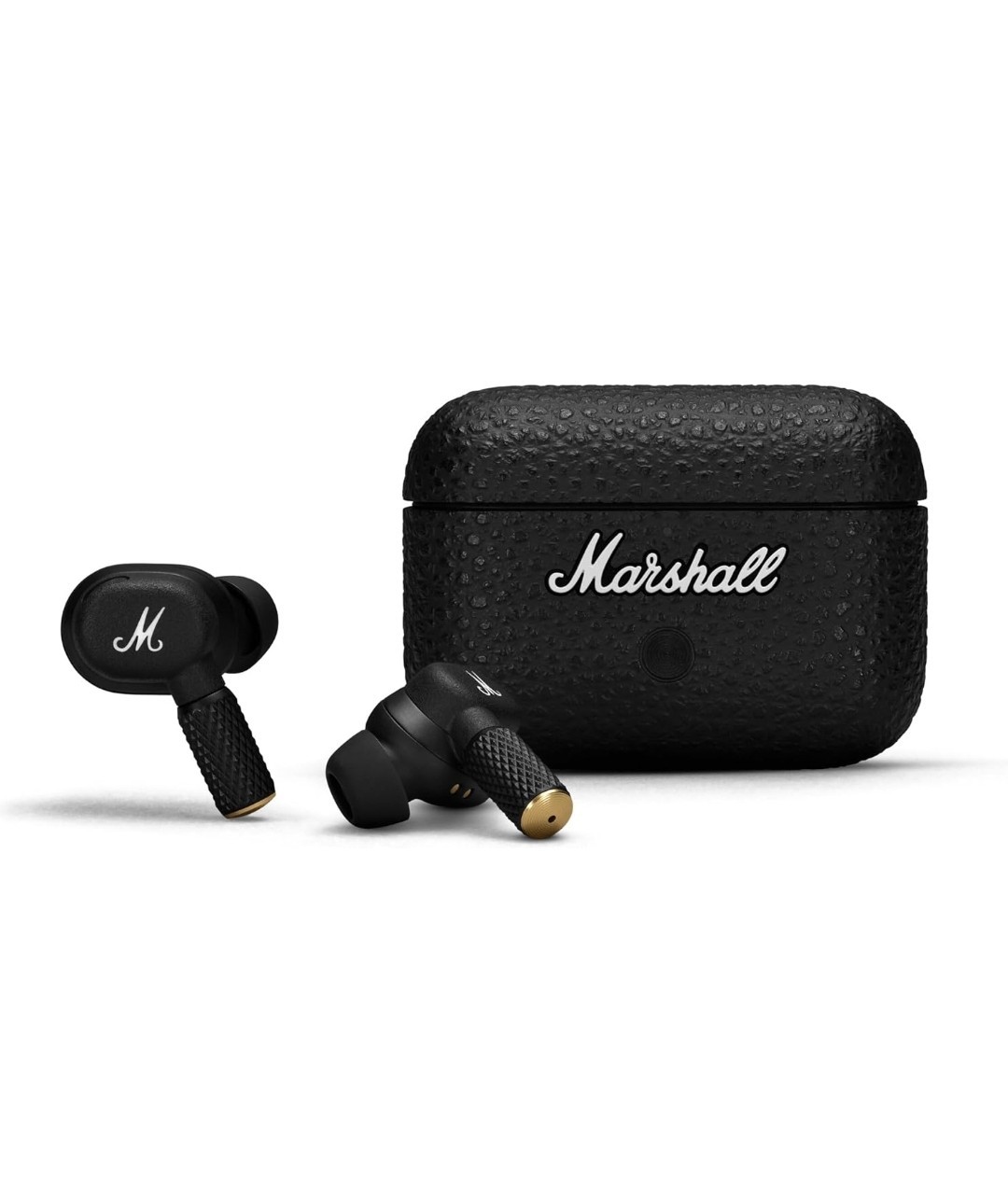 Marshall Motif II A.N.C Active Noise-Canceling Bluetooth Earbuds (Black)