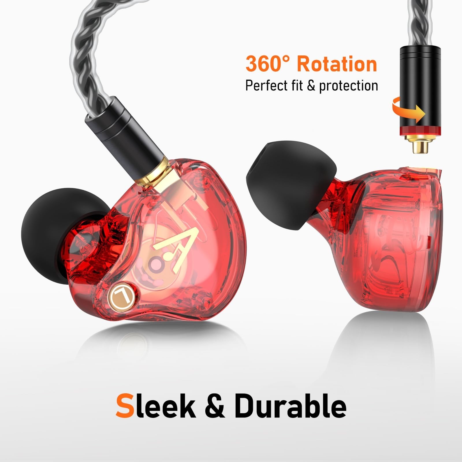 USB-C Wired Earbuds HiFi Sound Noise Isolating Earphones for iPhone 17/16/15 – D