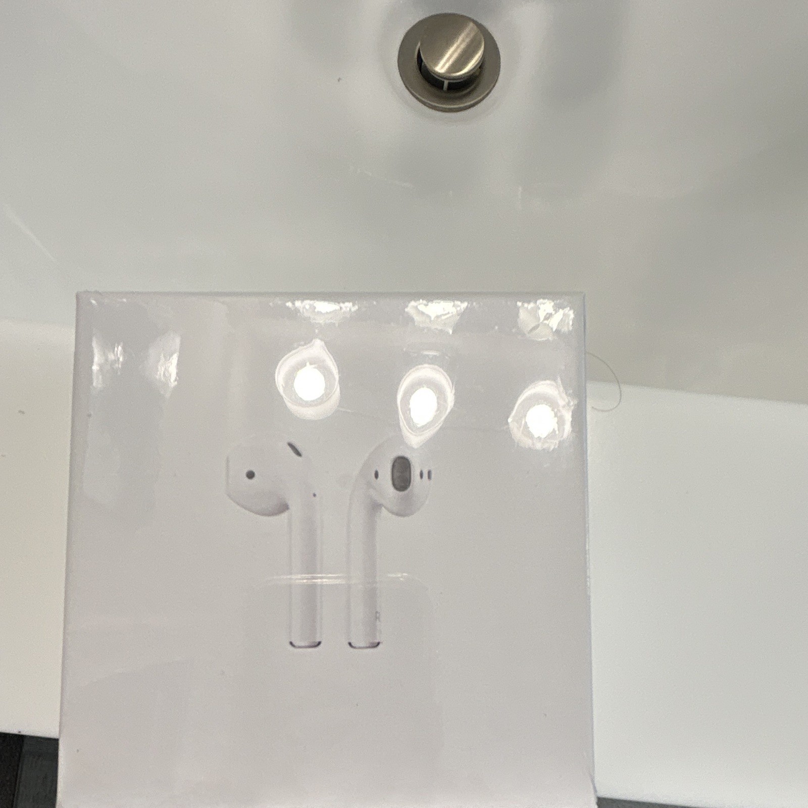 Earbuds Wireless Bluetooth In-Ear Earbuds, White, Double Earpieces