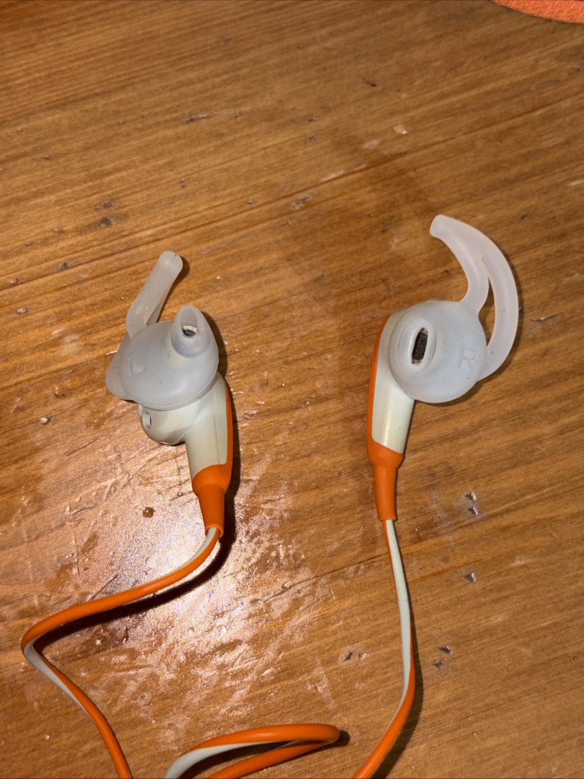 Bose SIE2i Sport Headphones Wired Sports Exercise Gym Workout Orange Works