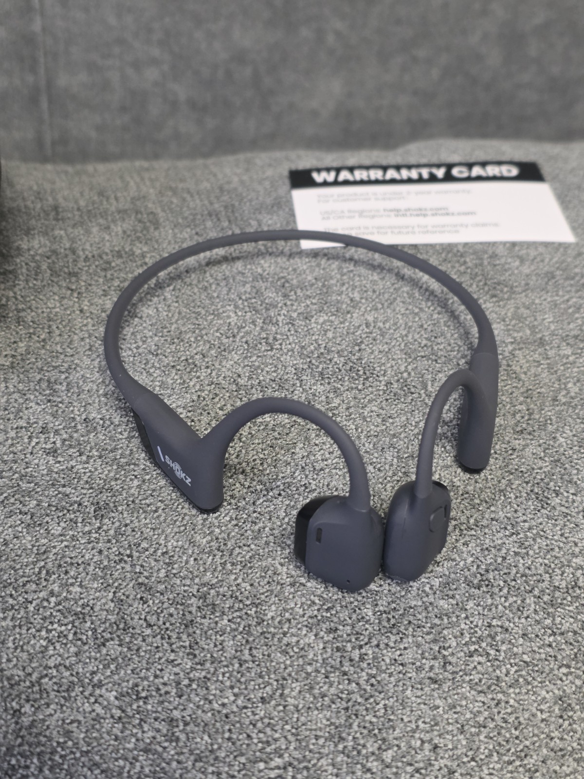 Shokz OpenRun Pro2 Open-Ear Behind-the-Neck Bluetooth Headphones Gray