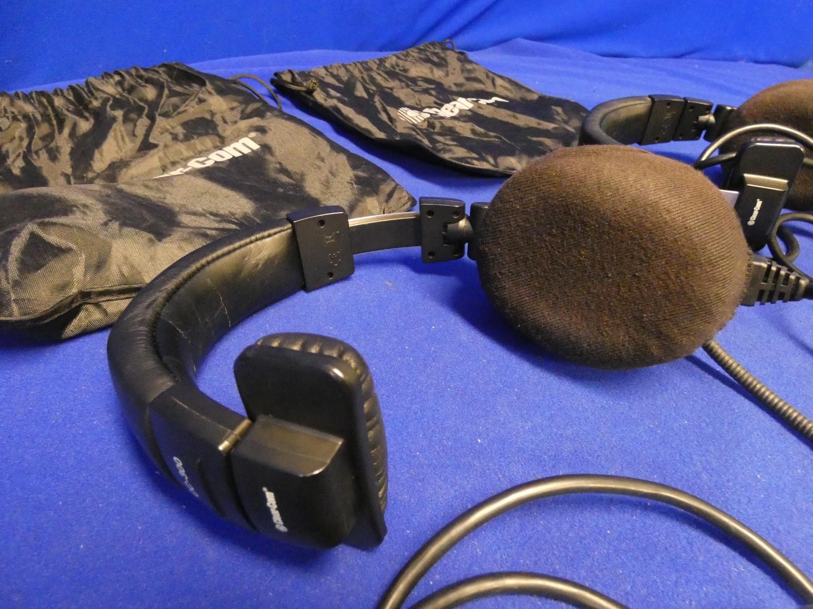 Clear-Com CC-300-X4 Single Ear Headsets QTY 2 (XLR 4-Pin Female Connectors)
