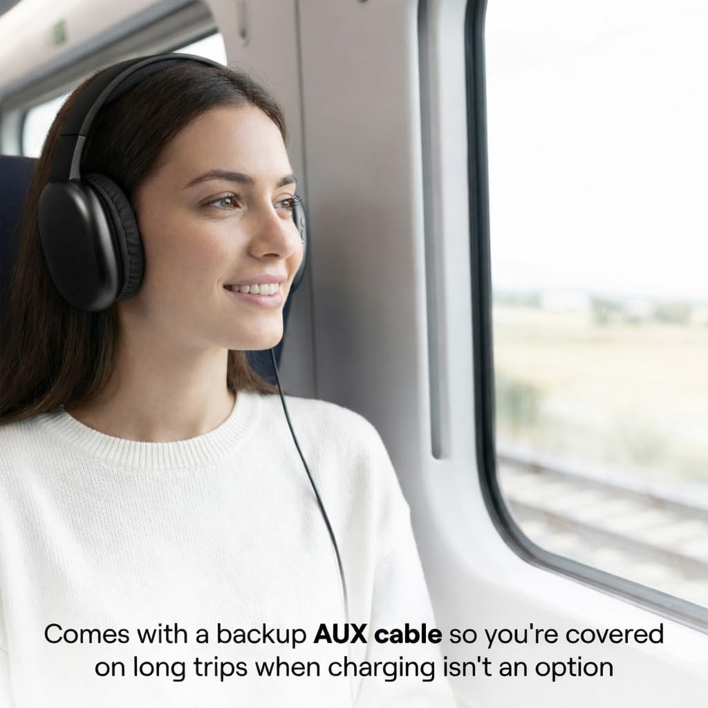 iJoy Ultra Wireless Headphones with Microphone- Rechargeable Assorted Colors