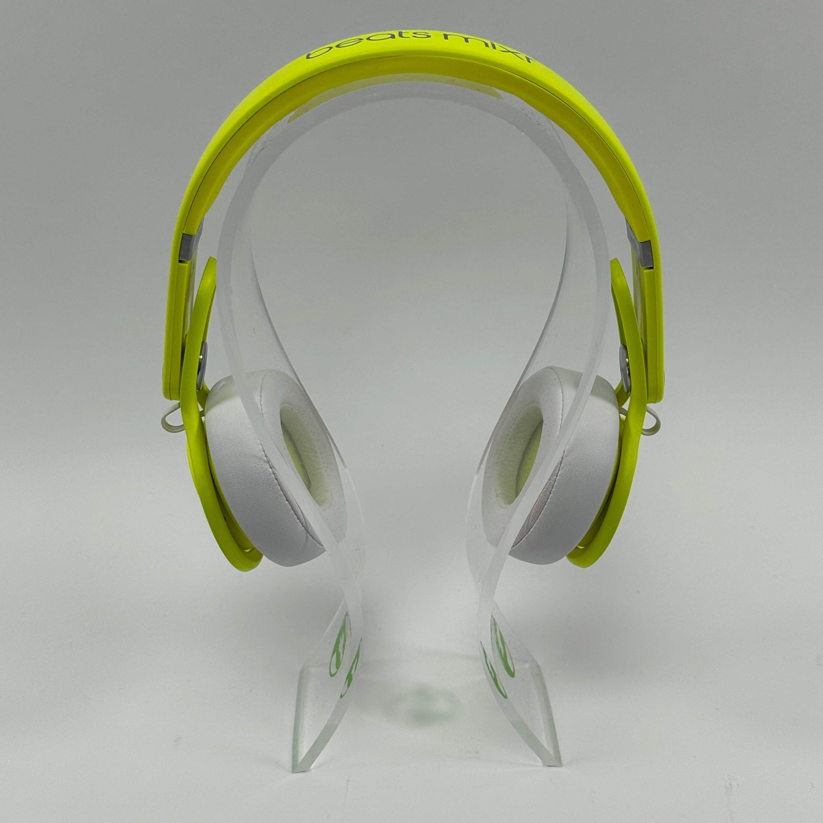 Beats Mixr Wired On-Ear Headphones Neon Yellow 810-00034 Limited Edition