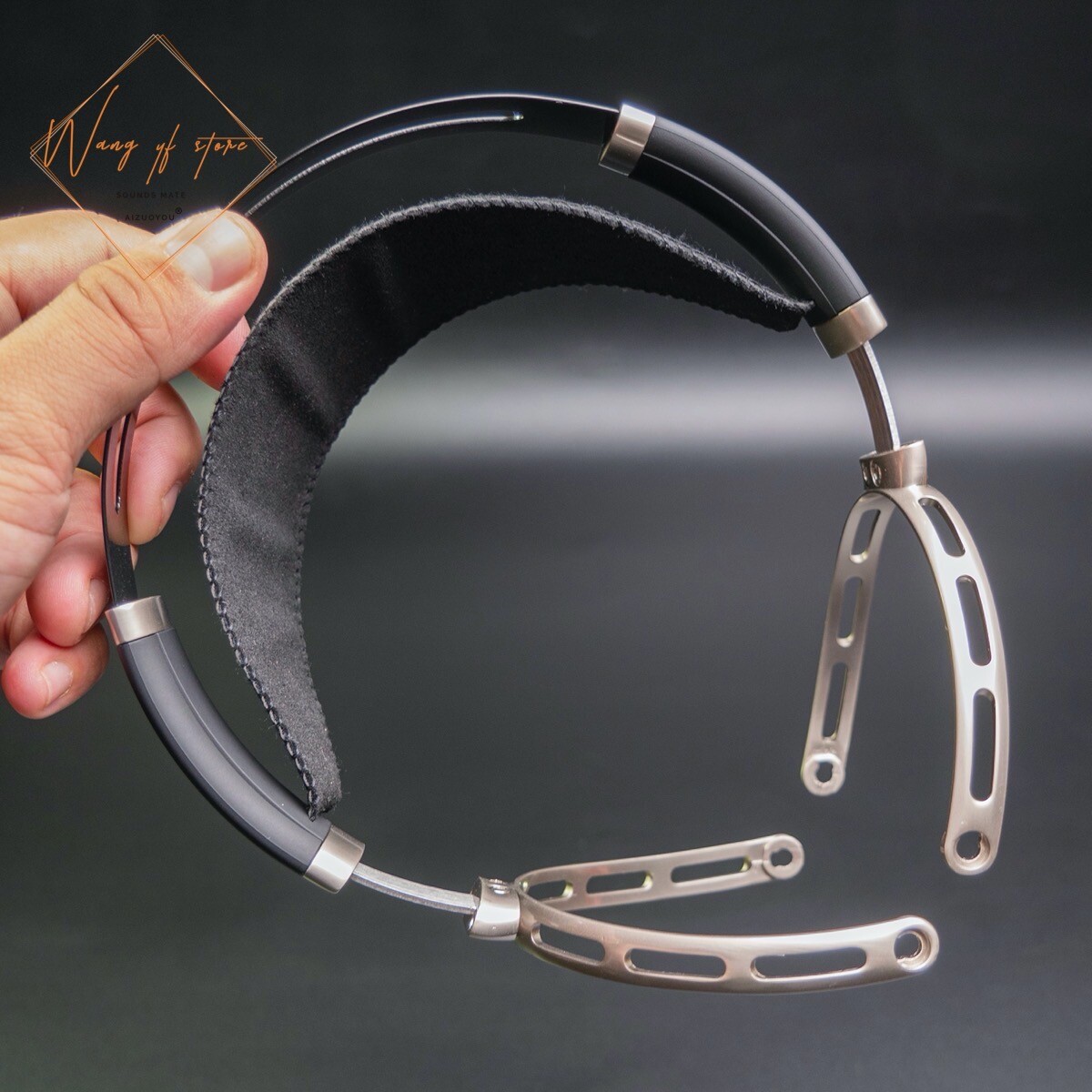 Metal Headband Cushion Top Pad Ear Hook For ThieAudio Planar Magnetic Headphone