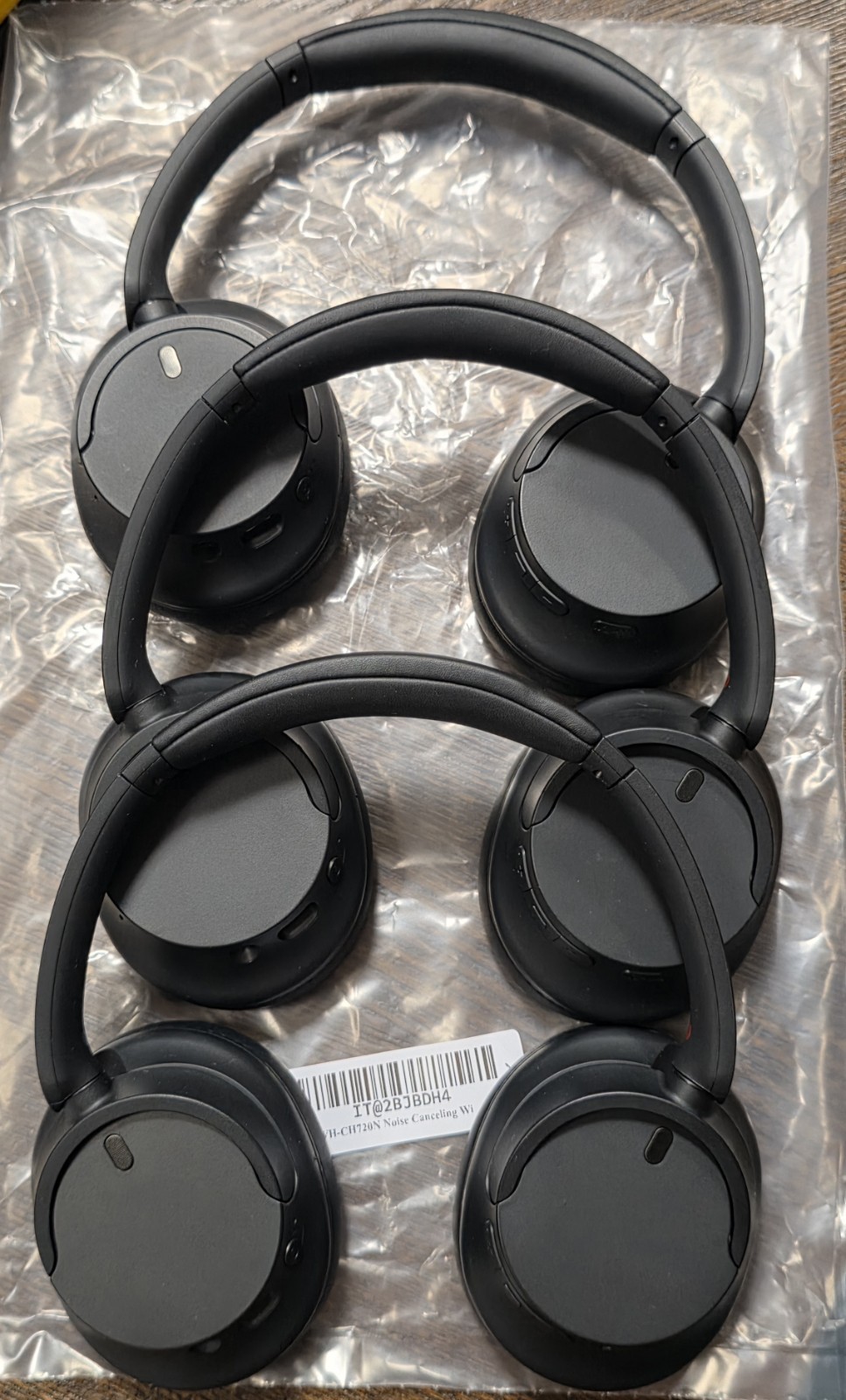 Sony WH-CH720N Wireless Noise Canceling Bluetooth Headphones Black Tested