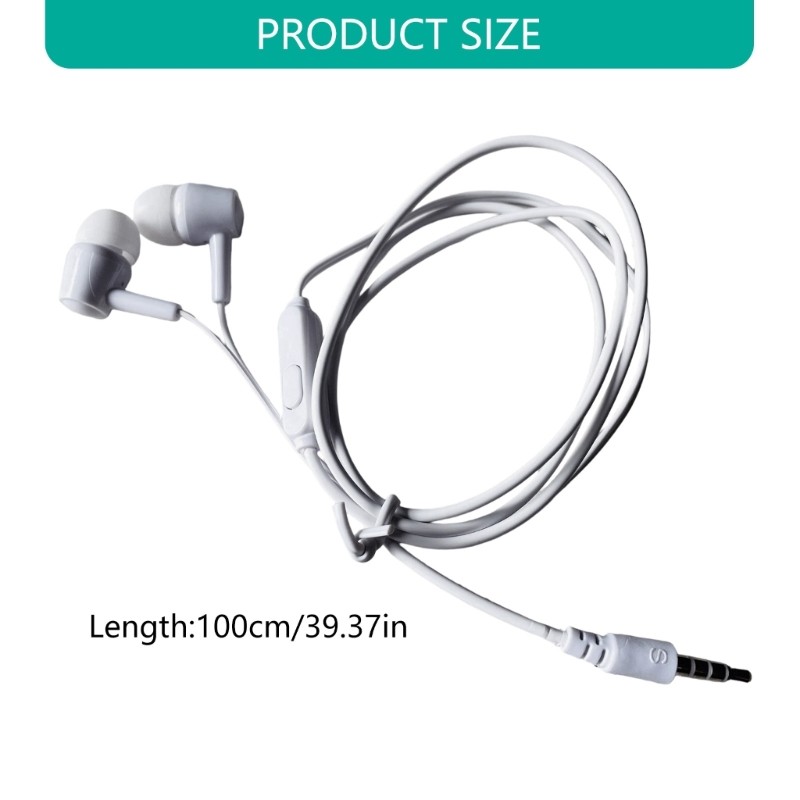 Noise Isolating In Ear Earphones Ergonomic Design For Workouts And Gaming