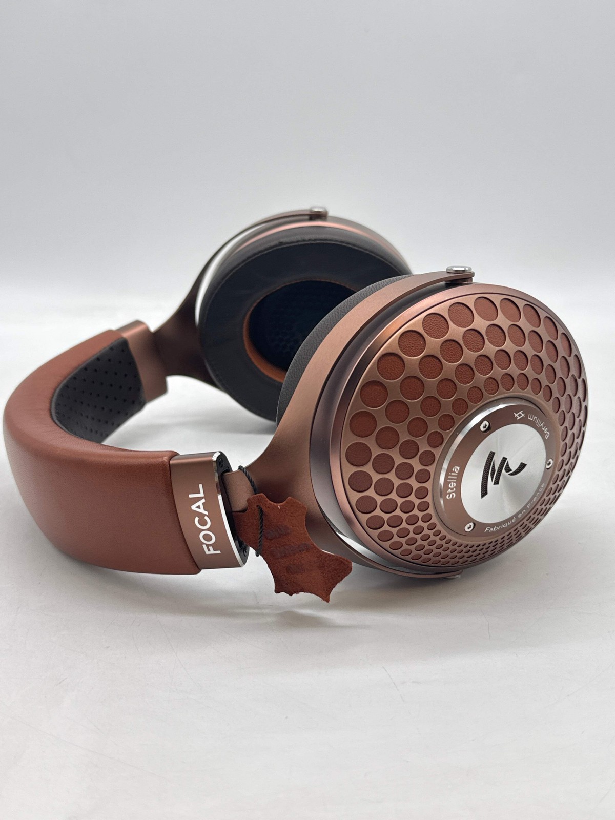 Focal Stellia High-Fidelity Closed-Back Circum-Aural Headphones Cognac