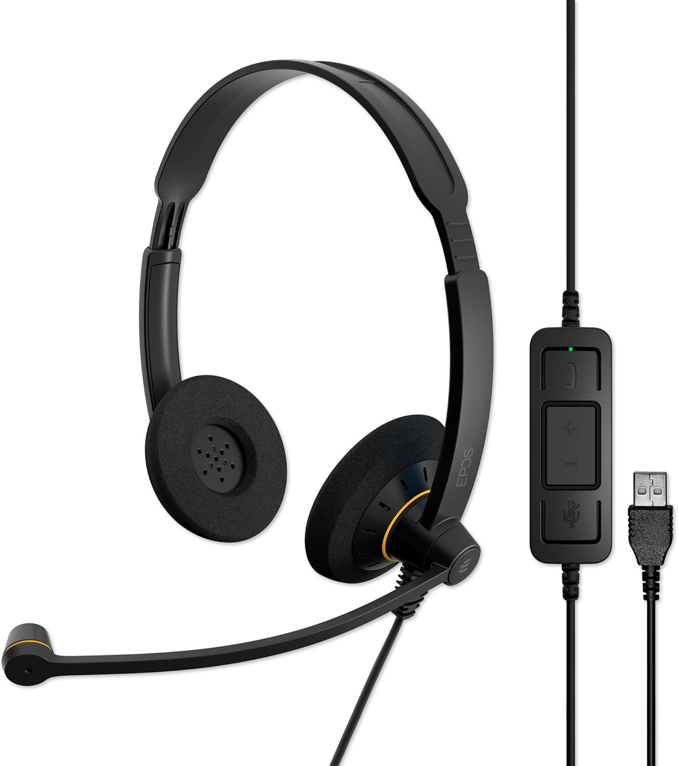 – Impact SC 60 USB ML – Stereo – USB – Wired – 60 HZ to 16 KHZ – On-Ear – BINAUR