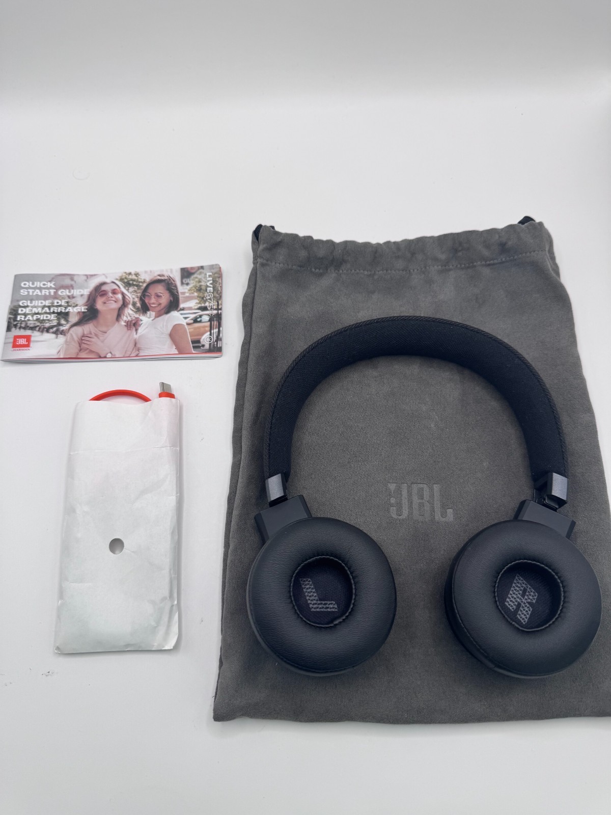 JBL Headphones Live 675 NC Noise Cancelling Bluetooth On-Ear Wireless